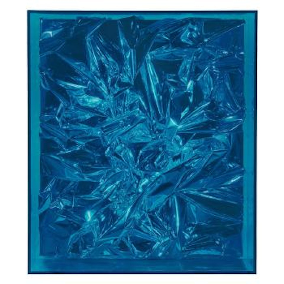 Untitled (Turquoise) by Anselm Reyle