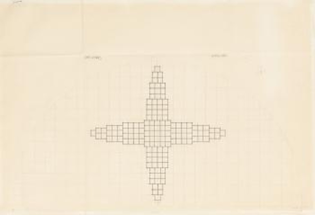 Drawing for Structure by Sol LeWitt