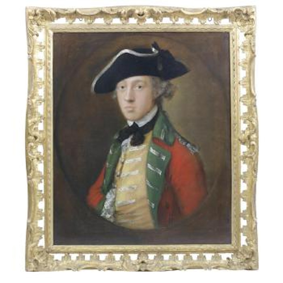 Portrait of an officer by Thomas Gainsborough
