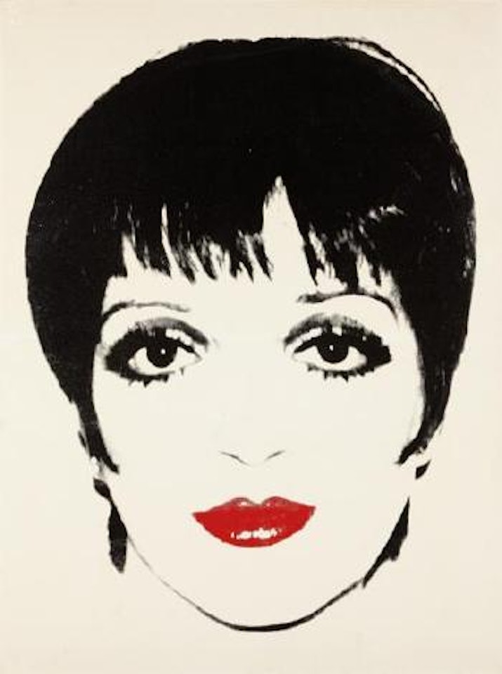 Liza Minnelli by Andy Warhol