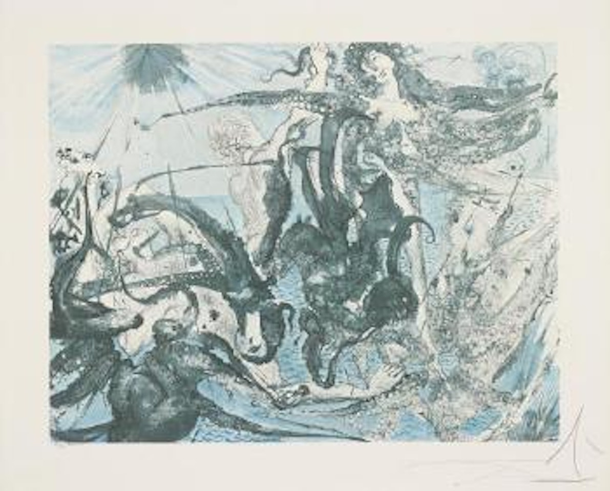 Triumph of the Sea by Salvador Dali
