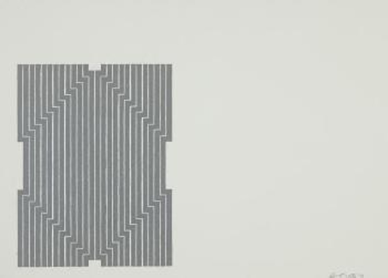Marquis De Portago, from Aluminum Series by Frank Stella