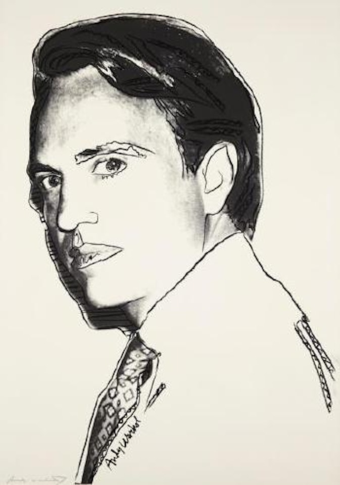 Carter Burden by Andy Warhol