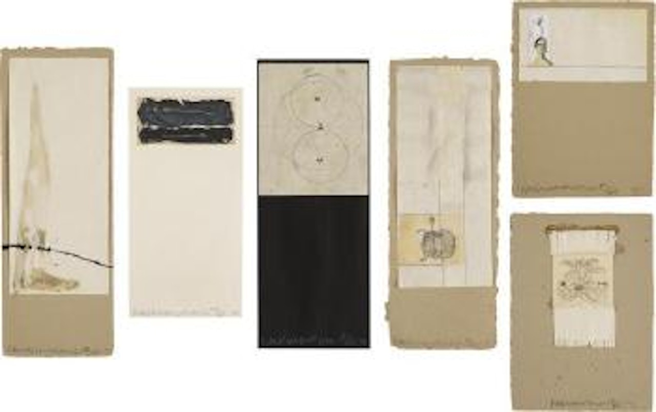 Shirtboards, Morocco, Italy '52: six plates by Robert Rauschenberg