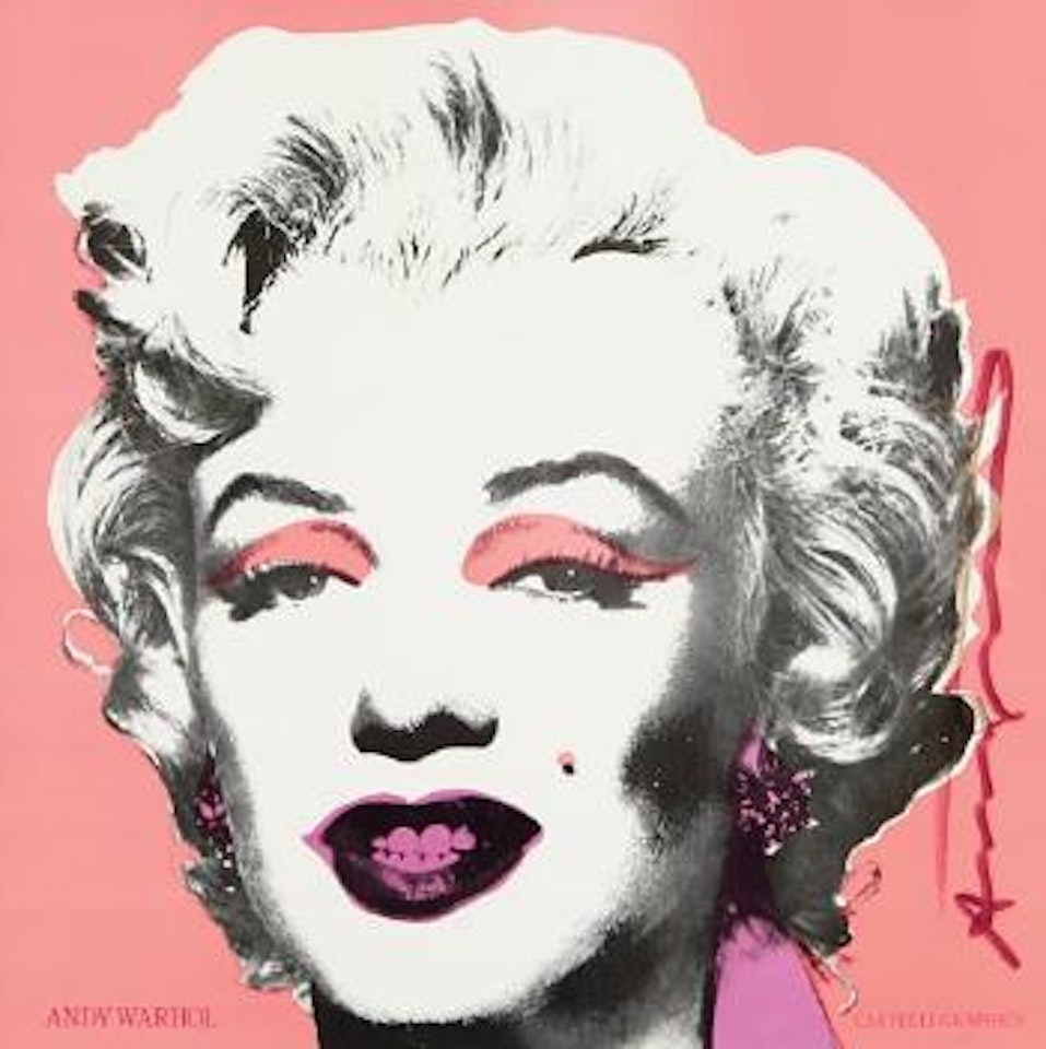 Marilyn (Announcement); and Marilyn (Invitation) by Andy Warhol