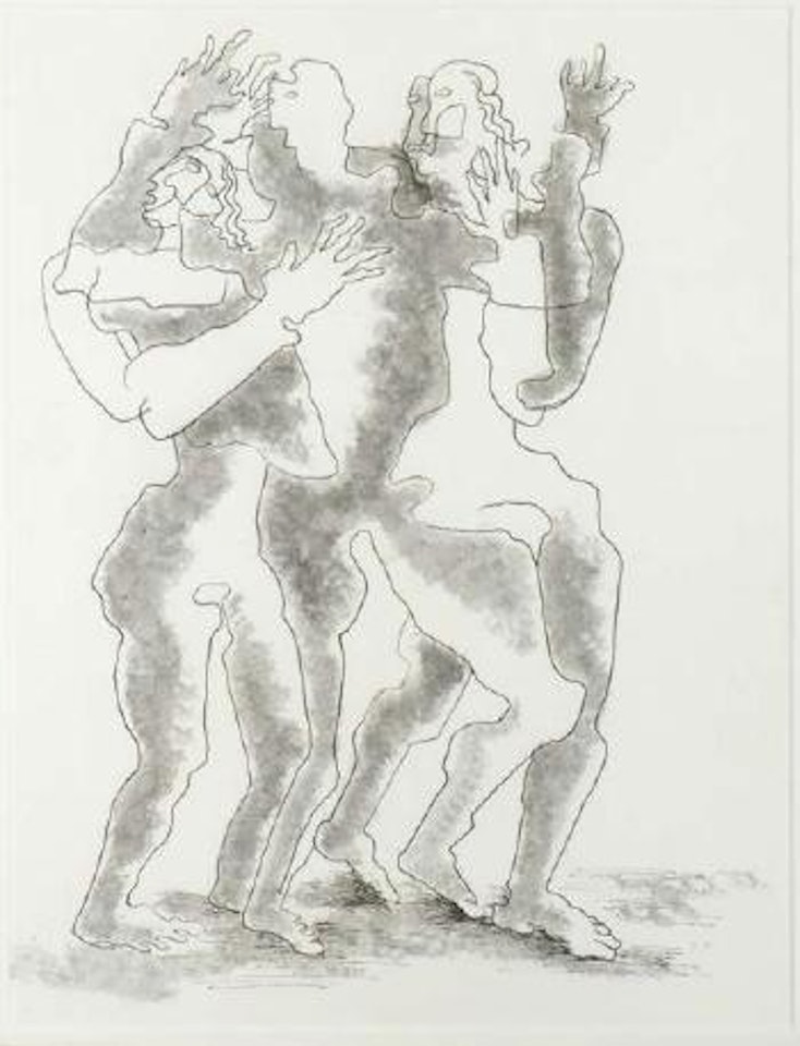 La fonte des neiges by Ossip Zadkine