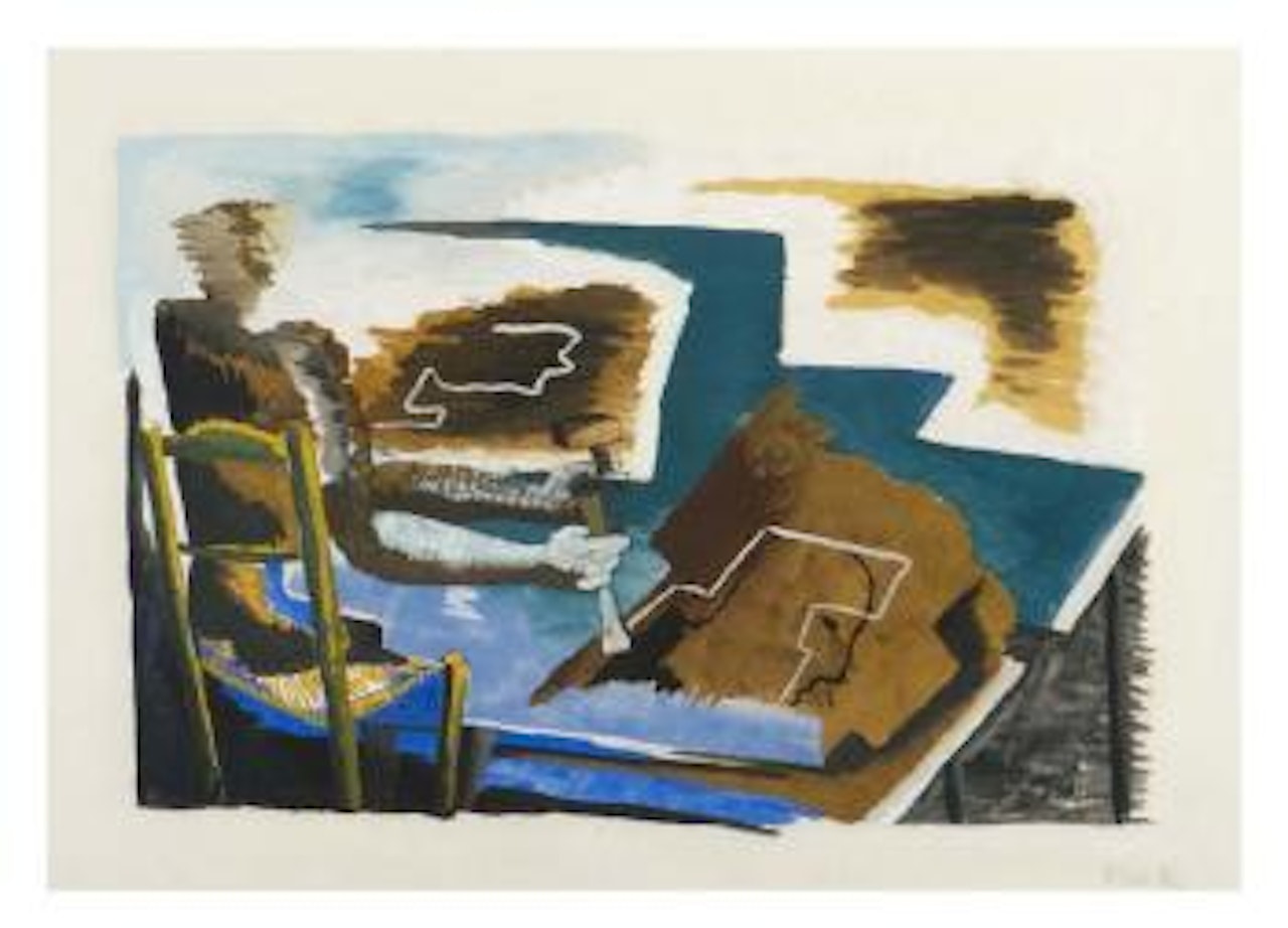 Le sculpteur by Ossip Zadkine