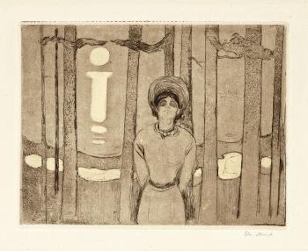 Summernight. The Voice by Edvard Munch