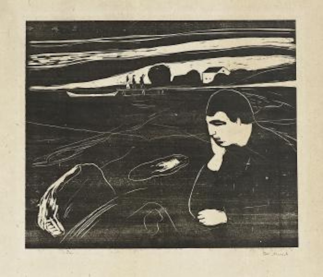 Melancholy by Edvard Munch