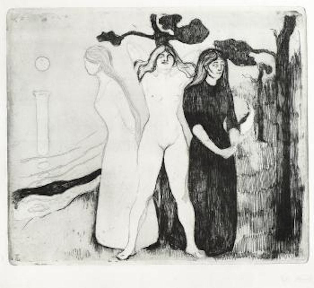 Woman II by Edvard Munch