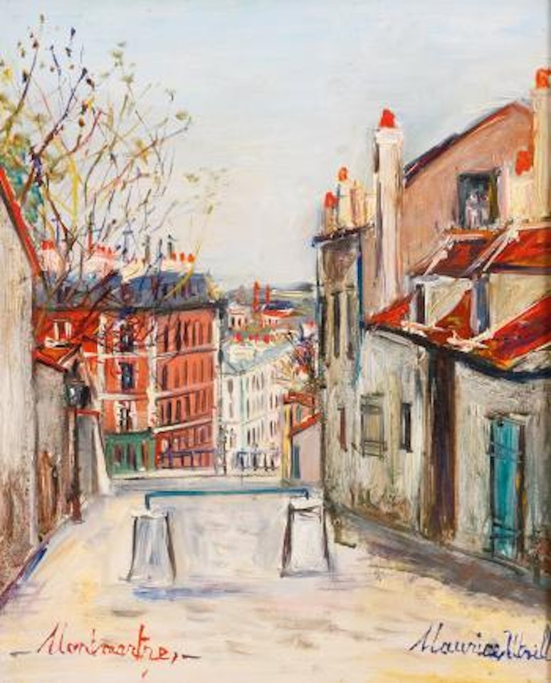 Montmartre by Maurice Utrillo