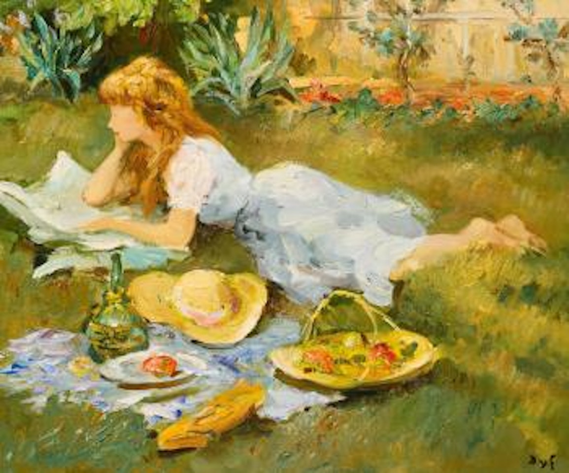 Claudine Piquenique by Marcel Dyf