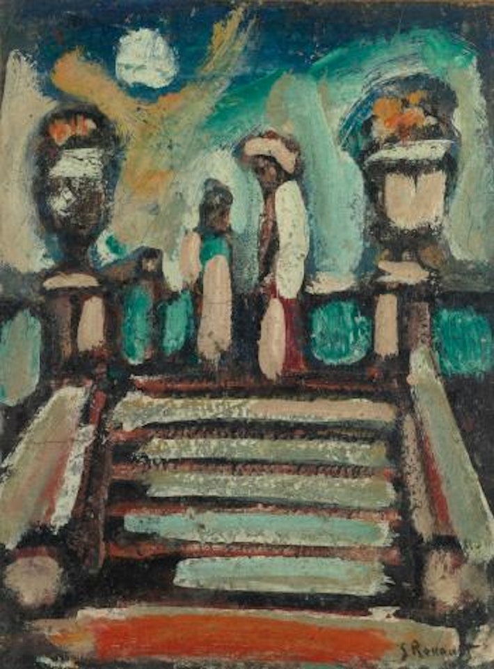 L'Escalier, Versailles by Georges Rouault