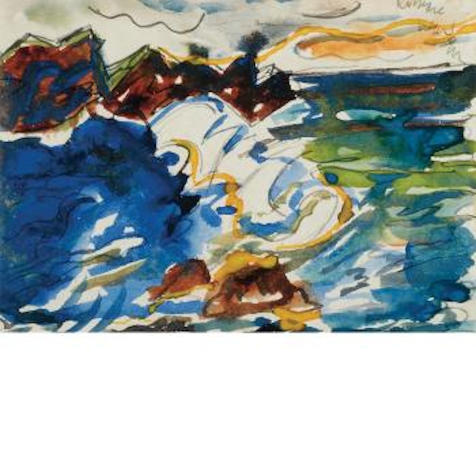 High Waves-Pompey Gut by Romare Bearden