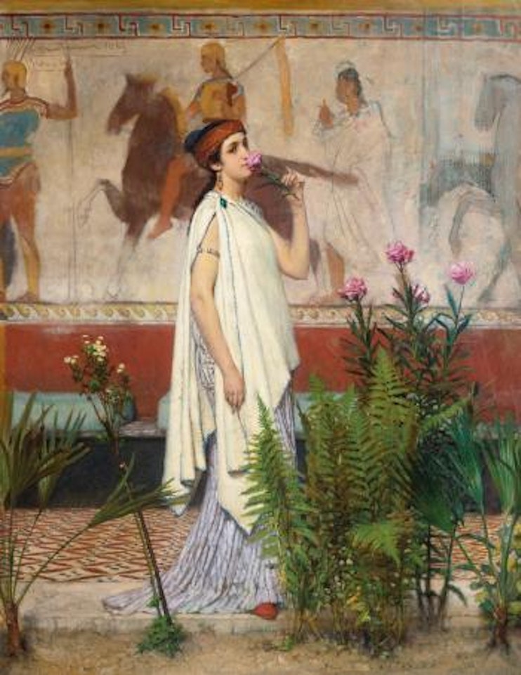 A Greek Woman by Lawrence Alma-Tadema