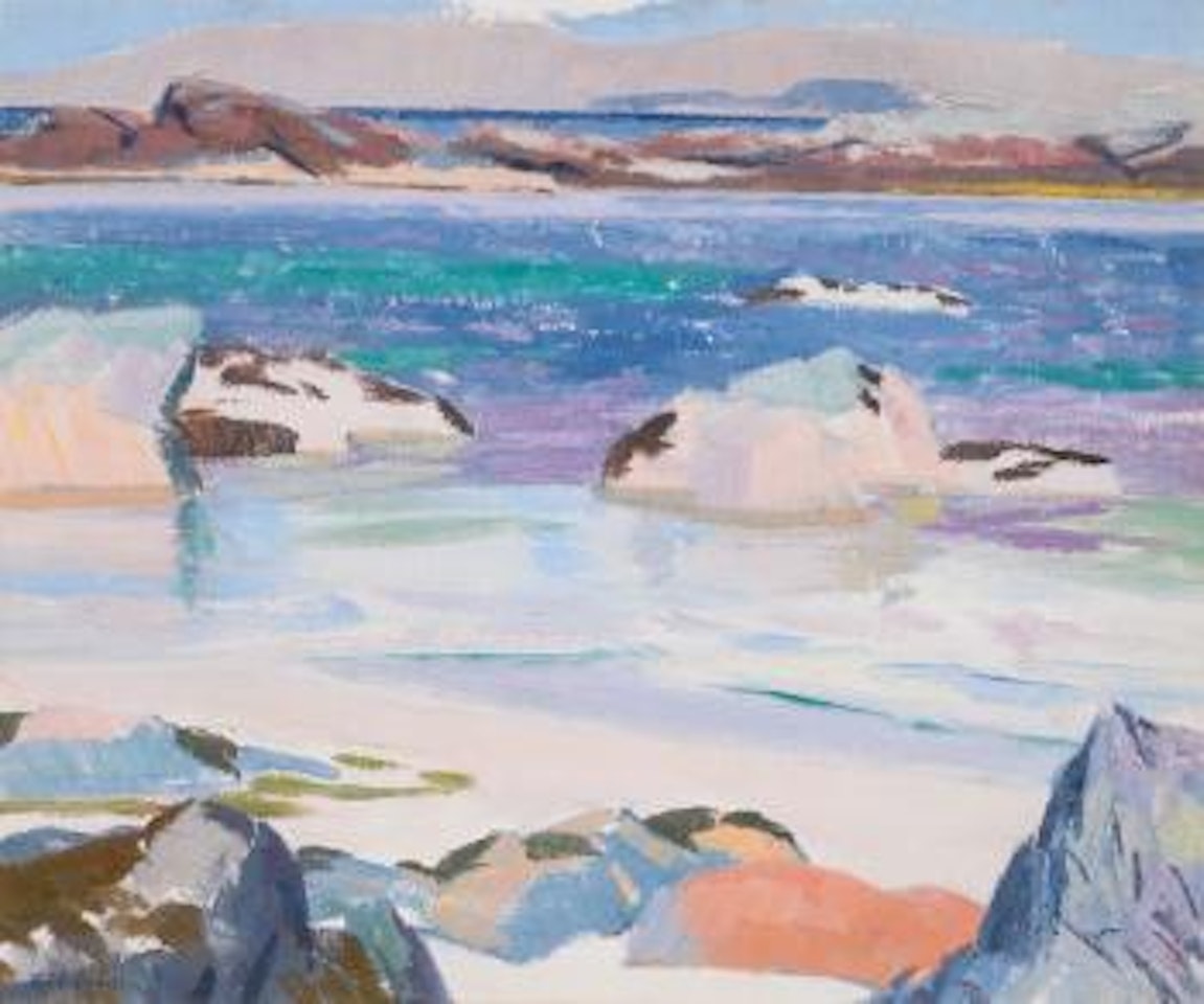 Iona Looking Towards Mull by Francis Campbell Boileau Cadell