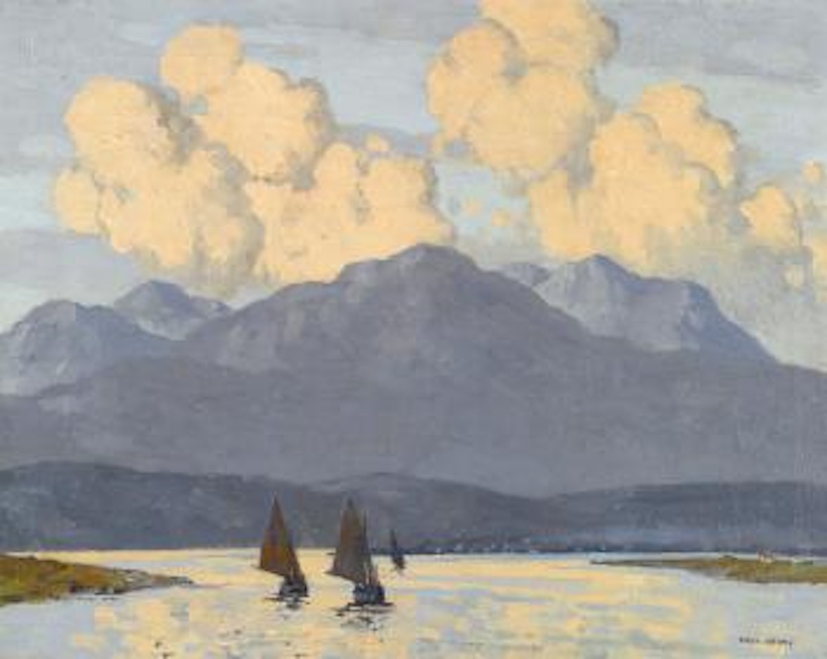 The Fishing Fleet, County Galway by Paul Henry