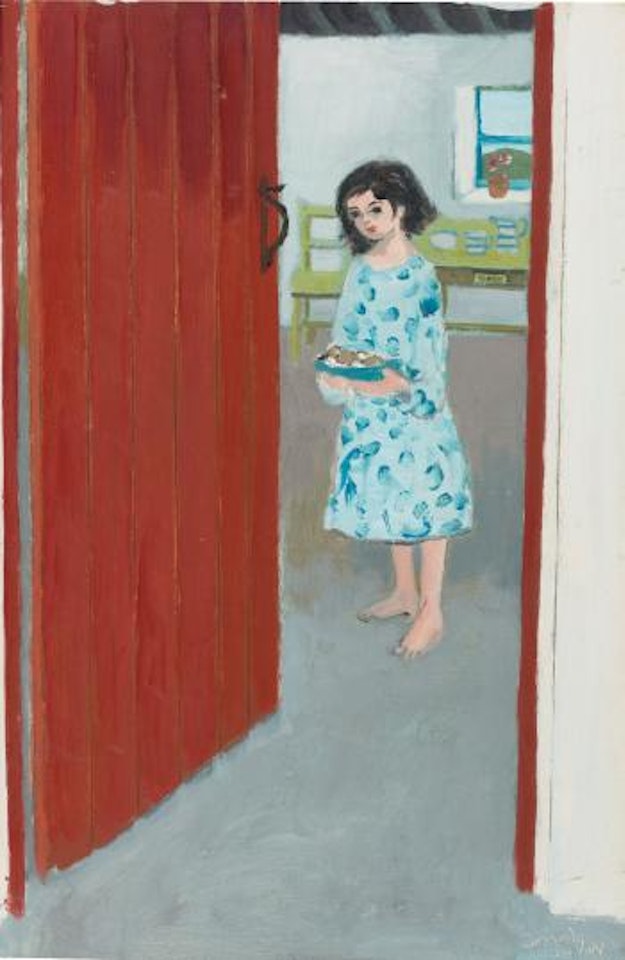 Girl at a Door by Gerard Dillon