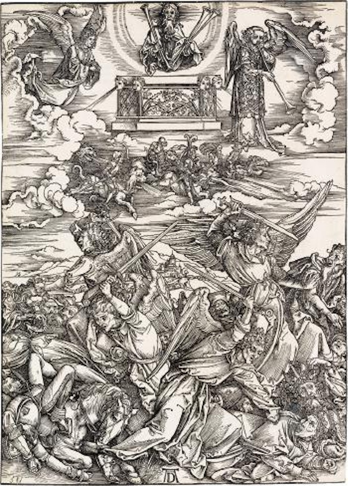 The Four Avenging Angels by Albrecht Dürer