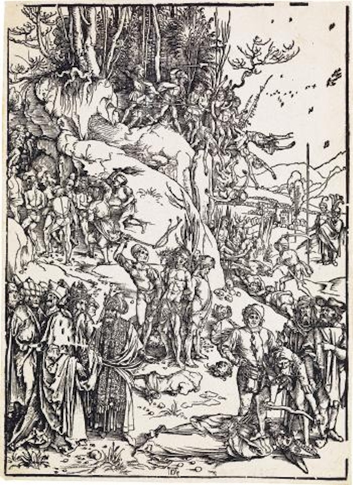 The Martyrdom of the Ten Thousand by Albrecht Dürer