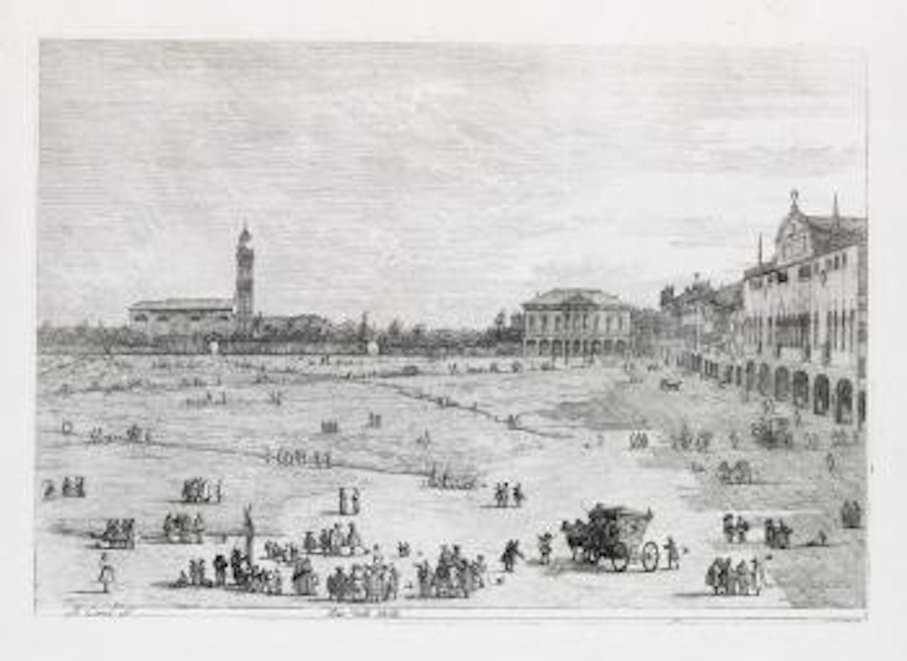 Prà della Valle by Canaletto
