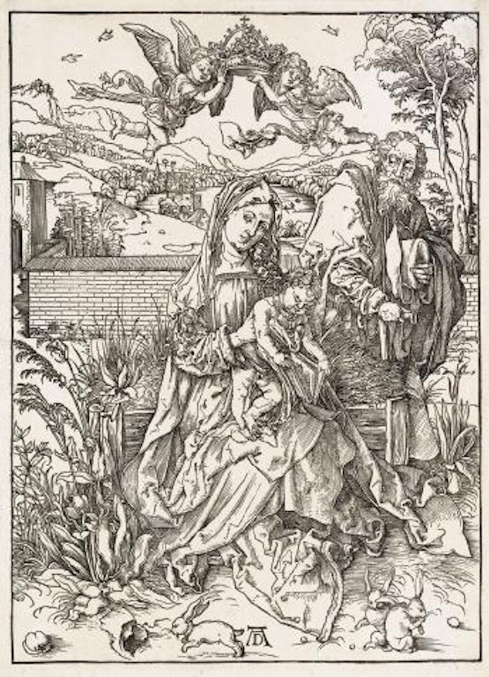 The Holy Family with the Three Hares by Albrecht Dürer