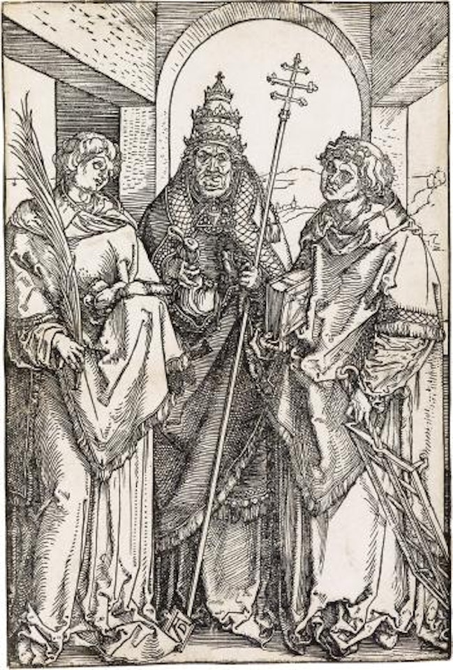 Saints Stephen, Sixtus and Lawrence by Albrecht Dürer