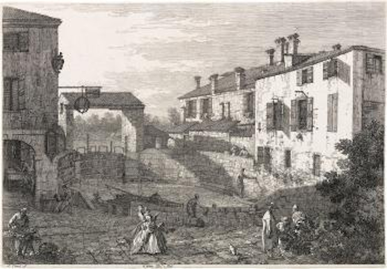 Le Porte del Dolo by Canaletto