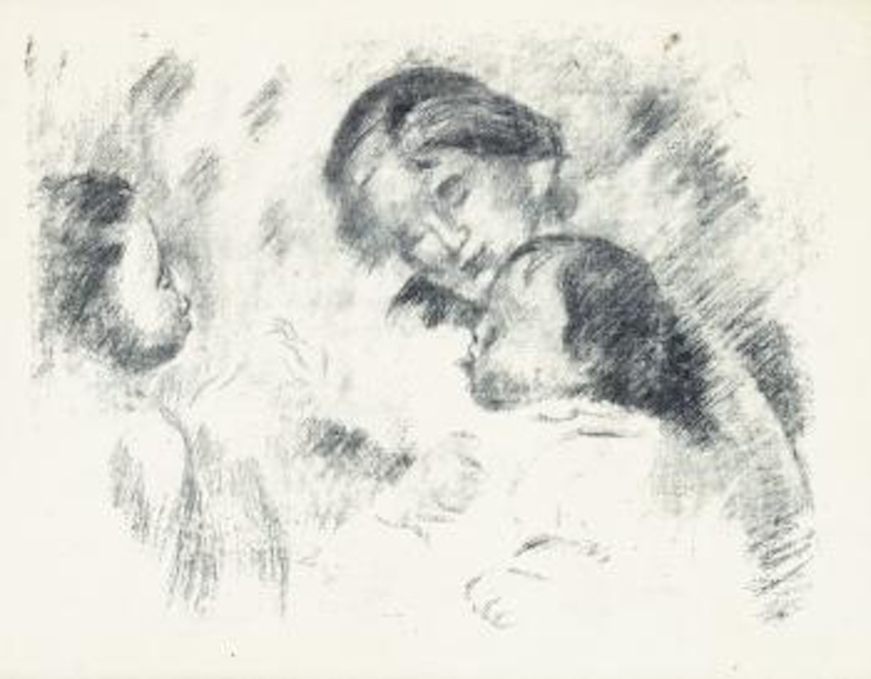 Une Mère et Deux Enfants by Pierre-Auguste Renoir