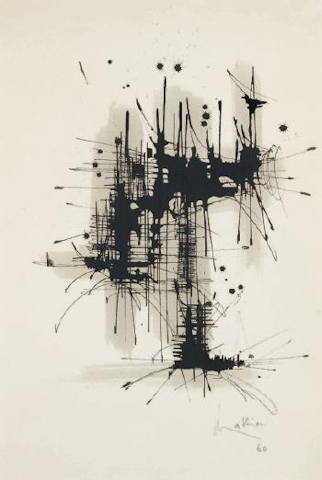 Composition by Georges Mathieu
