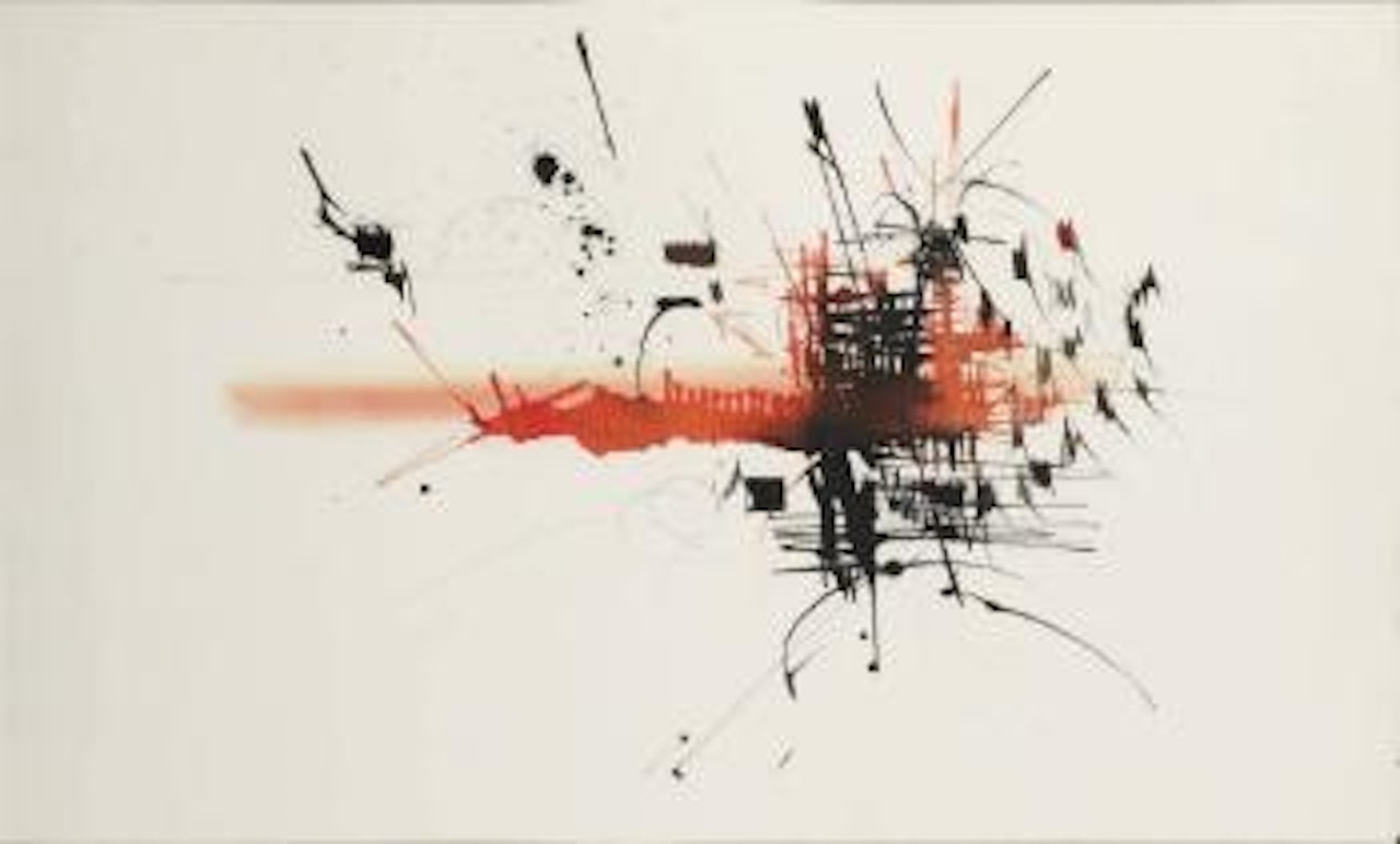 Composition by Georges Mathieu