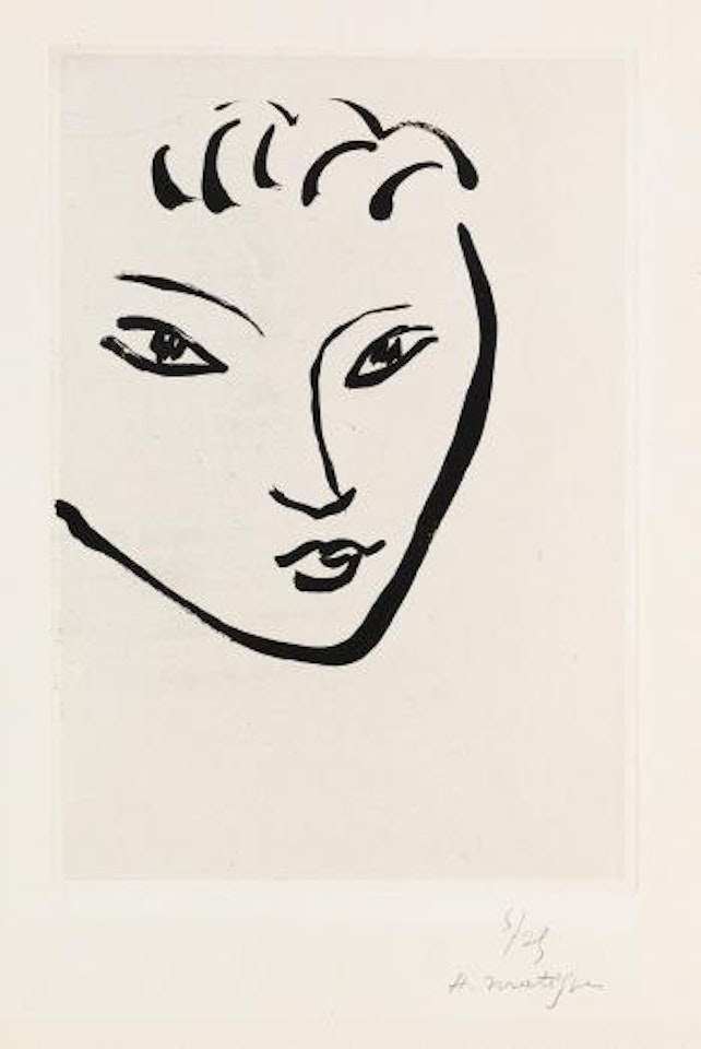 Tête de Jeune Garçon (Masque) by Henri Matisse