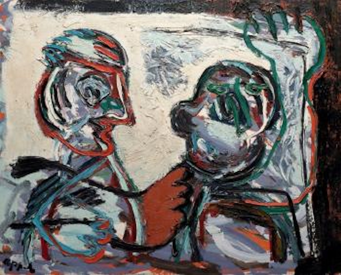 The conversation by Karel Appel