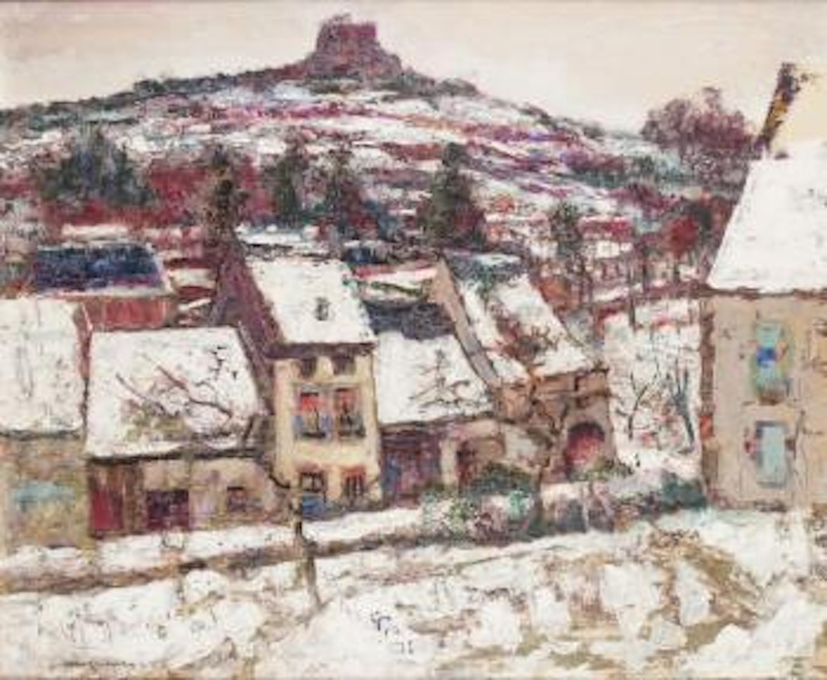 Murols sous le neige by Victor Charreton