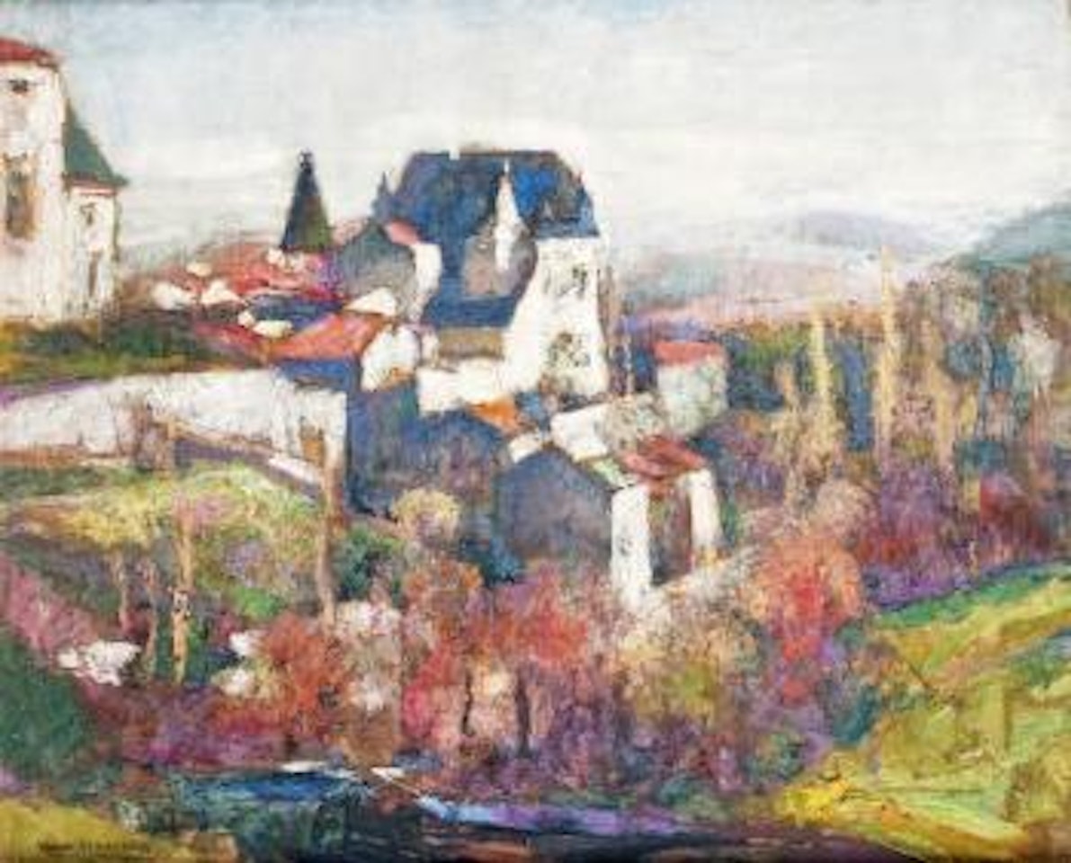 Château de Saint-Amant-Tallende by Victor Charreton