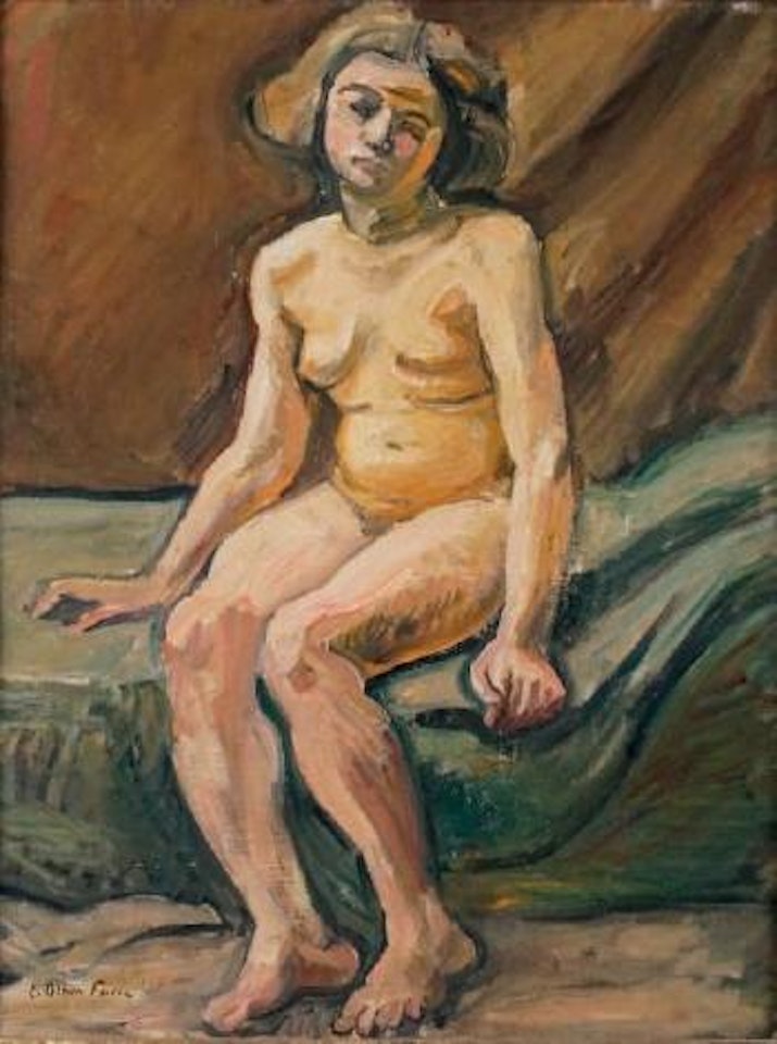 Nu assis by Othon Friesz