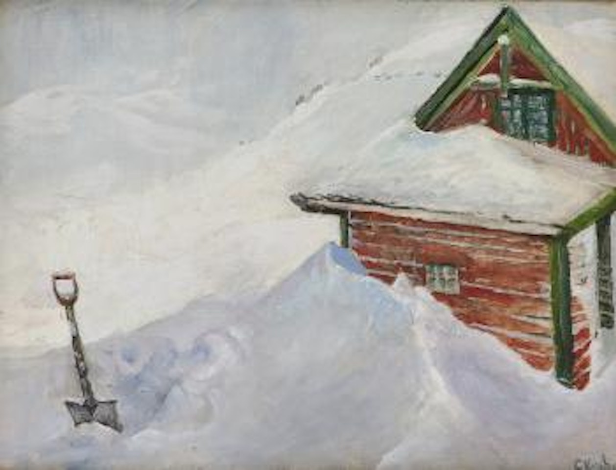 Fra Finse by Christian Krohg