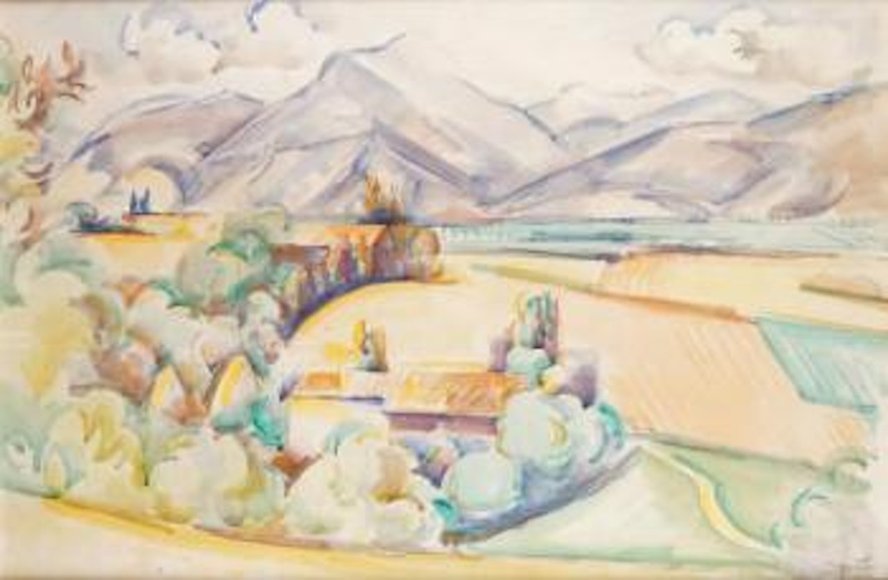 Paysage près de Mirmande by André Lhote