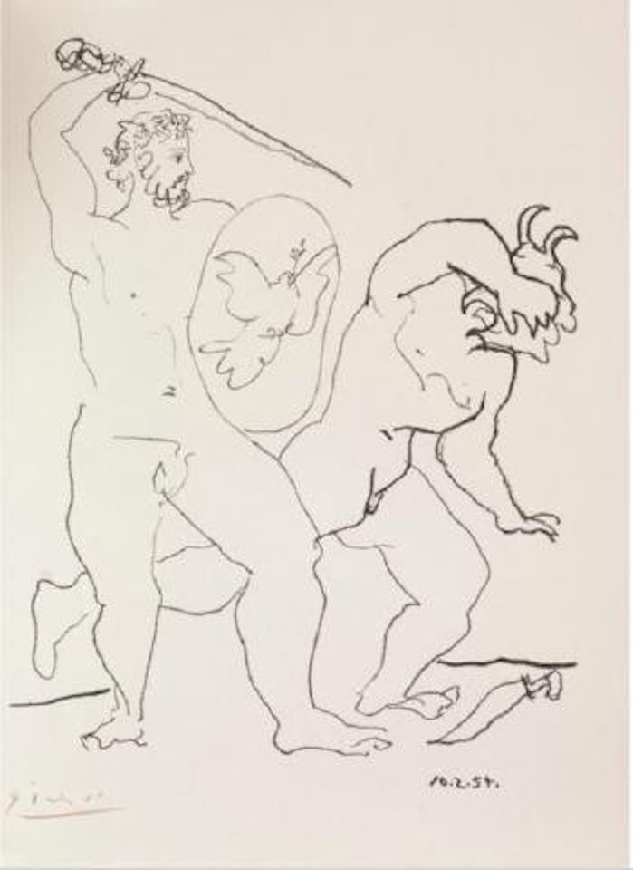 La guerre et la paix by Pablo Picasso