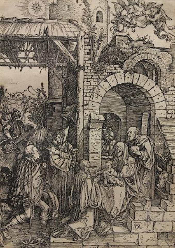 Adoration of the magi by Albrecht Dürer
