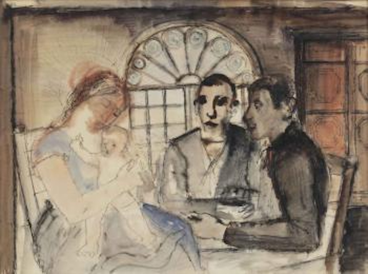 La Famille by Paul Delvaux