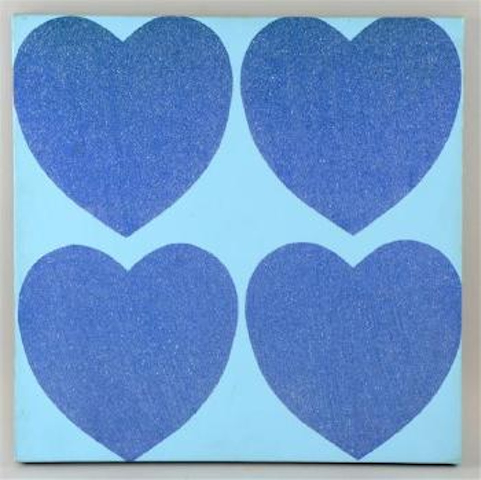 Diamond Dust Hearts by Andy Warhol