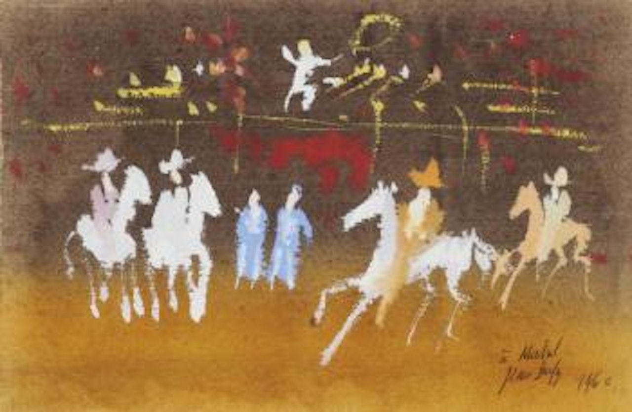 Parade mexicaine by Jean Dufy