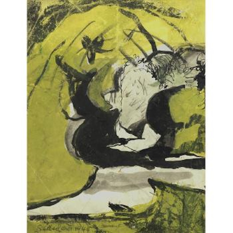 Study for 'Entrance to a Lane by Graham Sutherland