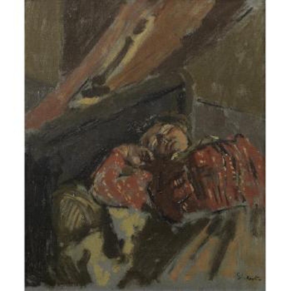 Red Patterned Blouse (or  Siesta) by Walter Richard Sickert
