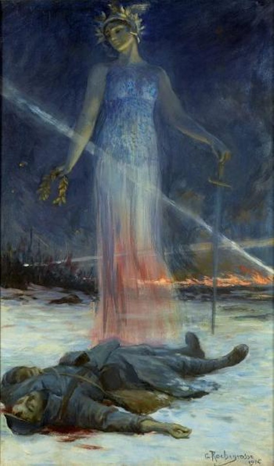 Le guérrier by Georges Antoine Rochegrosse