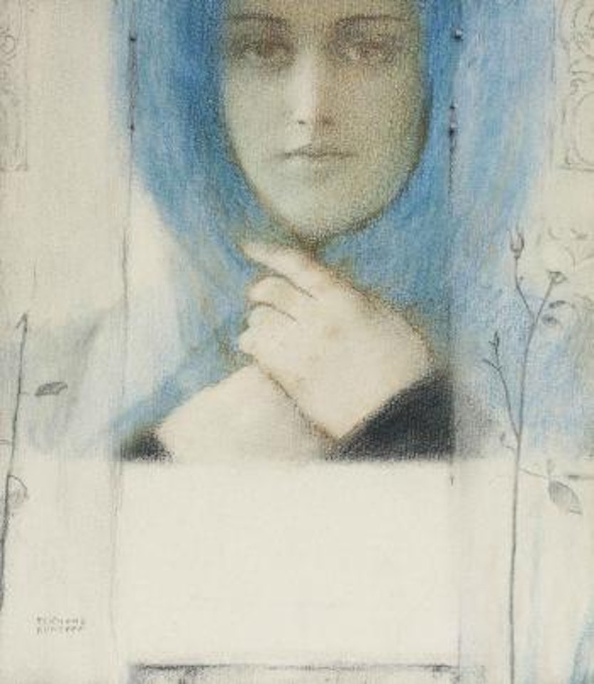 Clématis by Fernand Khnopff