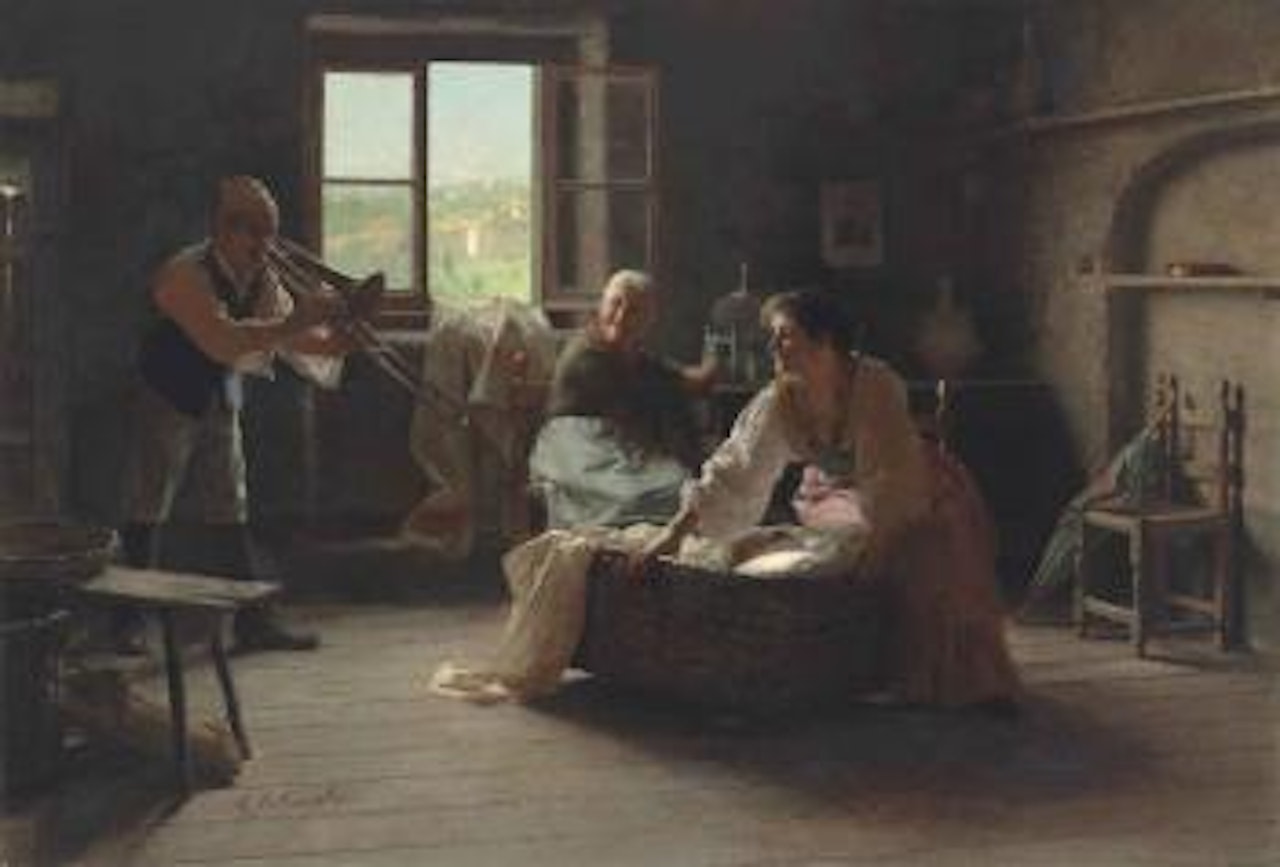 The Lullaby by Giovanni Battista Torriglia