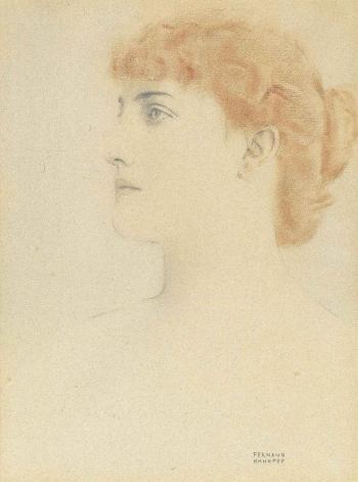 Une Parisienne by Fernand Khnopff