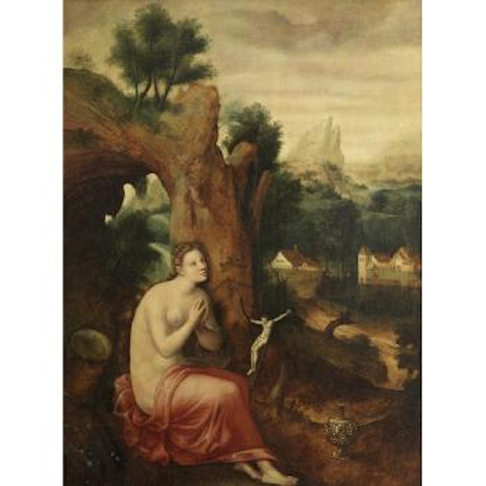The Penitent Magdalen by Herri met de Bles